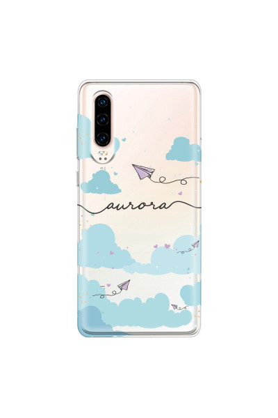 HUAWEI - P30 - Soft Clear Case - Up in the Clouds