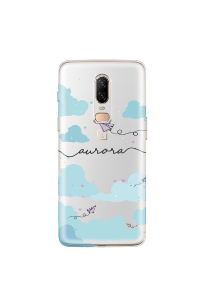 ONEPLUS - OnePlus 6 - Soft Clear Case - Up in the Clouds