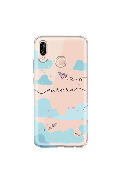 HUAWEI - P20 Lite - Soft Clear Case - Up in the Clouds