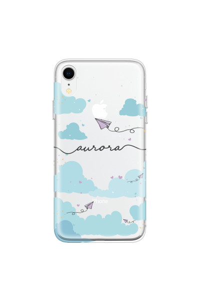 APPLE - iPhone XR - Soft Clear Case - Up in the Clouds