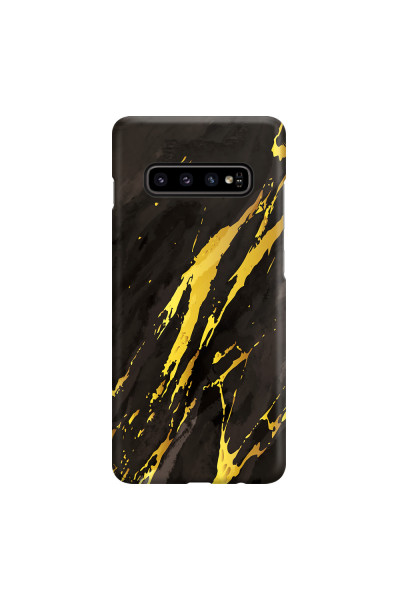 SAMSUNG - Galaxy S10 - 3D Snap Case - Marble Castle Black