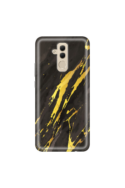 HUAWEI - Mate 20 Lite - Soft Clear Case - Marble Castle Black