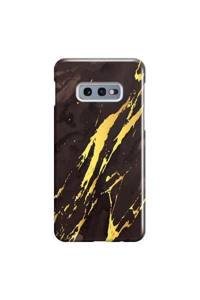 SAMSUNG - Galaxy S10e - 3D Snap Case - Marble Royal Black