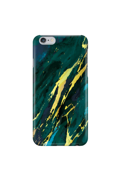 APPLE - iPhone 6S - 3D Snap Case - Marble Emerald Green