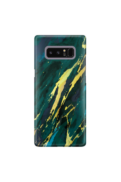 Shop by Style - Custom Photo Cases - SAMSUNG - Galaxy Note 8 - 3D Snap Case - Marble Emerald Green