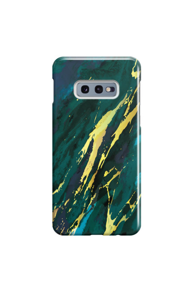 SAMSUNG - Galaxy S10e - 3D Snap Case - Marble Emerald Green