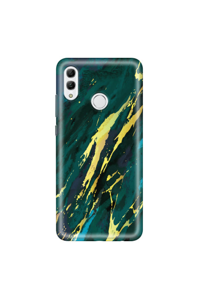 HONOR - Honor 10 Lite - Soft Clear Case - Marble Emerald Green