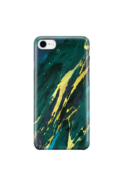 APPLE - iPhone 7 - 3D Snap Case - Marble Emerald Green