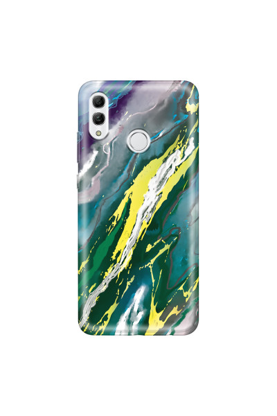 HONOR - Honor 10 Lite - Soft Clear Case - Marble Rainforest Green