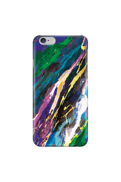 APPLE - iPhone 6S - 3D Snap Case - Marble Emerald Pearl