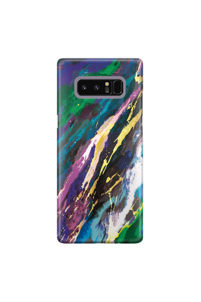 Shop by Style - Custom Photo Cases - SAMSUNG - Galaxy Note 8 - 3D Snap Case - Marble Emerald Pearl