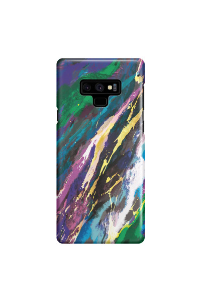 SAMSUNG - Galaxy Note 9 - 3D Snap Case - Marble Emerald Pearl