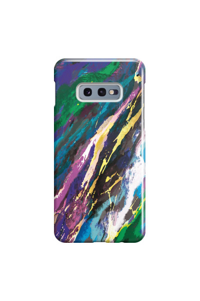 SAMSUNG - Galaxy S10e - 3D Snap Case - Marble Emerald Pearl