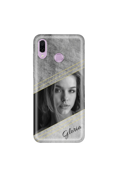 HONOR - Honor Play - Soft Clear Case - Geometry Love Photo