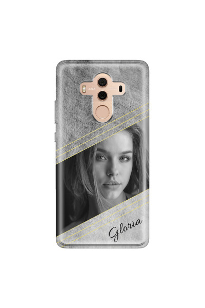 HUAWEI - Mate 10 Pro - Soft Clear Case - Geometry Love Photo