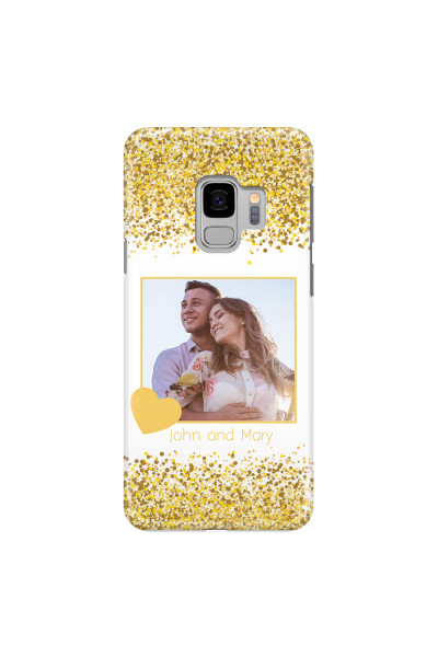 SAMSUNG - Galaxy S9 - 3D Snap Case - Gold Memories