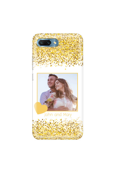 HONOR - Honor 10 - Soft Clear Case - Gold Memories
