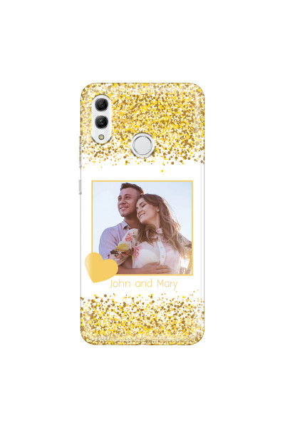 HONOR - Honor 10 Lite - Soft Clear Case - Gold Memories