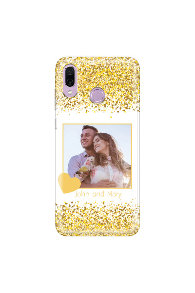 HONOR - Honor Play - Soft Clear Case - Gold Memories