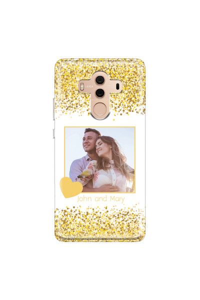 HUAWEI - Mate 10 Pro - Soft Clear Case - Gold Memories