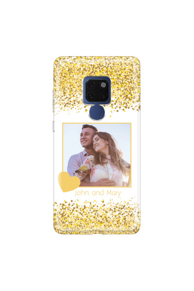 HUAWEI - Mate 20 - Soft Clear Case - Gold Memories