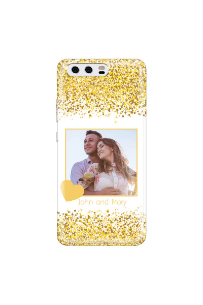 HUAWEI - P10 - Soft Clear Case - Gold Memories