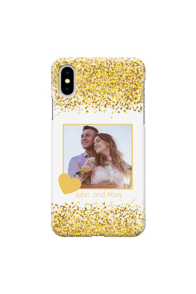 APPLE - iPhone X - 3D Snap Case - Gold Memories
