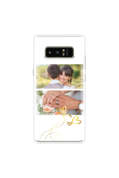 SAMSUNG - Galaxy Note 8 - Soft Clear Case - Wedding Day