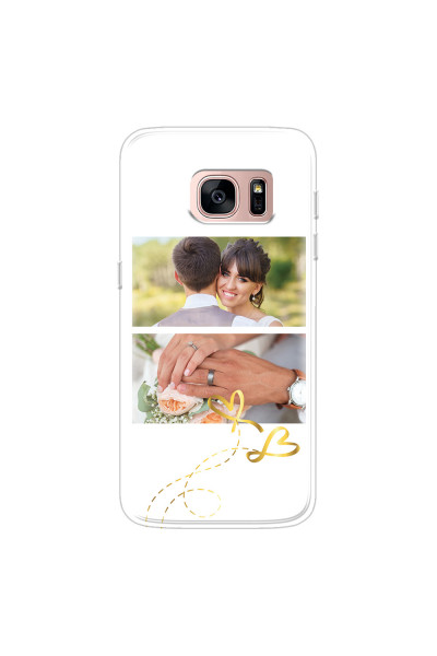 SAMSUNG - Galaxy S7 - Soft Clear Case - Wedding Day