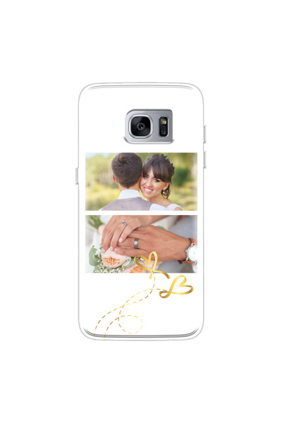 SAMSUNG - Galaxy S7 Edge - Soft Clear Case - Wedding Day