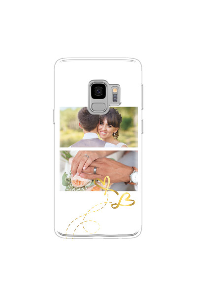 SAMSUNG - Galaxy S9 - Soft Clear Case - Wedding Day