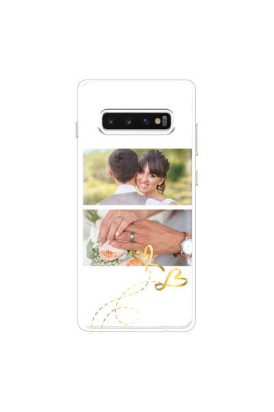 SAMSUNG - Galaxy S10 Plus - Soft Clear Case - Wedding Day