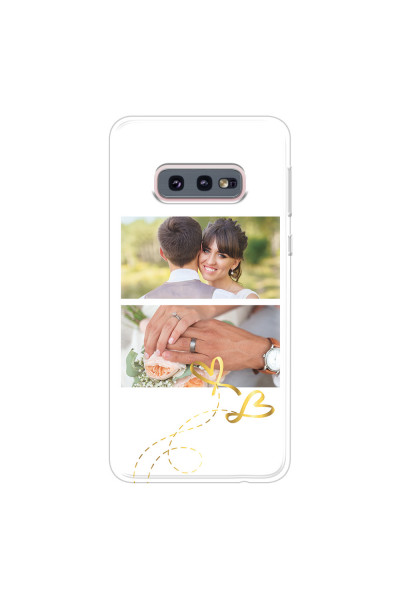 SAMSUNG - Galaxy S10e - Soft Clear Case - Wedding Day