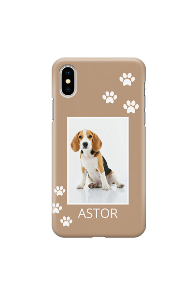 APPLE - iPhone XS Max - 3D Snap Case - Puppy