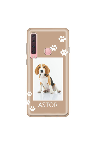 SAMSUNG - Galaxy A9 2018 - Soft Clear Case - Puppy