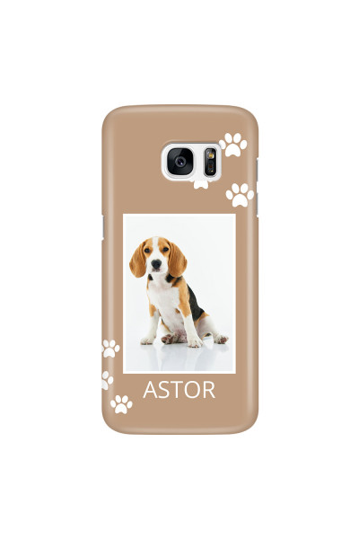 SAMSUNG - Galaxy S7 Edge - 3D Snap Case - Puppy