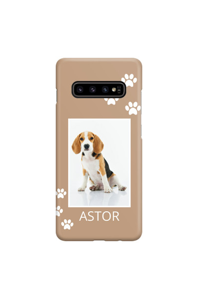 SAMSUNG - Galaxy S10 - 3D Snap Case - Puppy