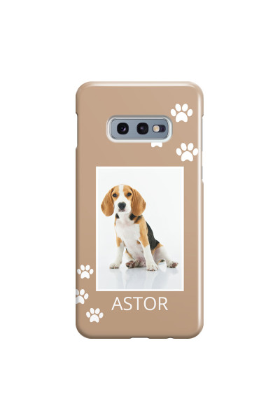 SAMSUNG - Galaxy S10e - 3D Snap Case - Puppy
