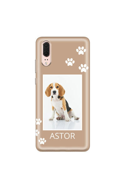 HUAWEI - P20 - Soft Clear Case - Puppy