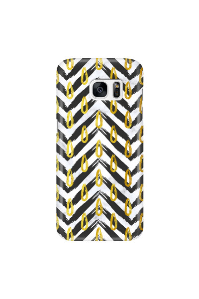 SAMSUNG - Galaxy S7 Edge - 3D Snap Case - Exotic Waves