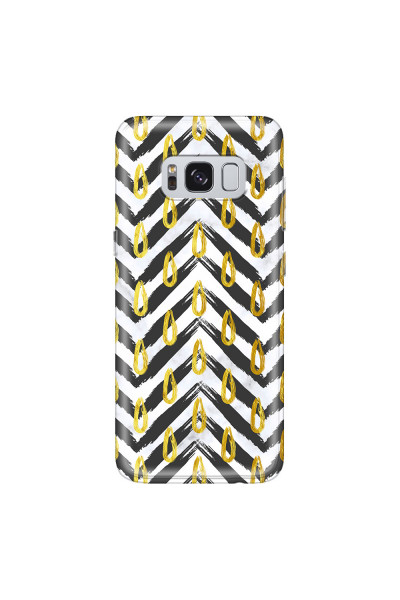 SAMSUNG - Galaxy S8 Plus - Soft Clear Case - Exotic Waves