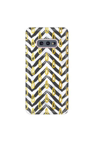 SAMSUNG - Galaxy S10e - Soft Clear Case - Exotic Waves