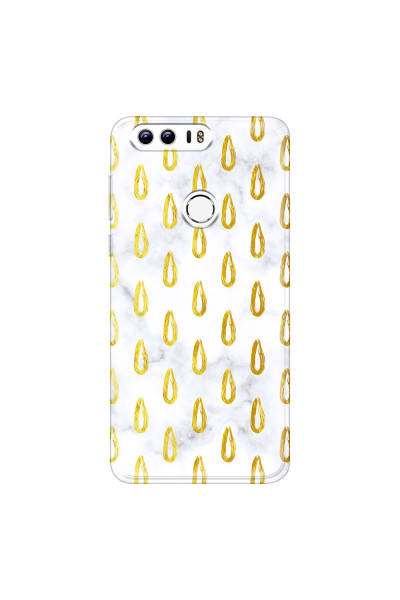 HONOR - Honor 8 - Soft Clear Case - Marble Drops