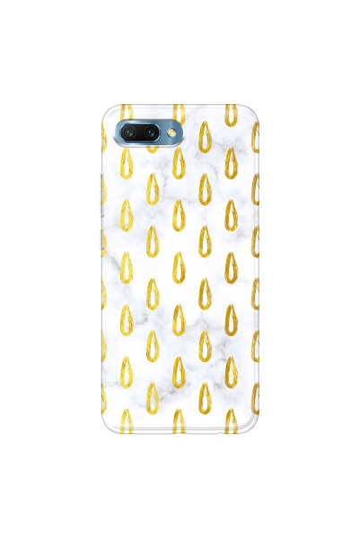 HONOR - Honor 10 - Soft Clear Case - Marble Drops