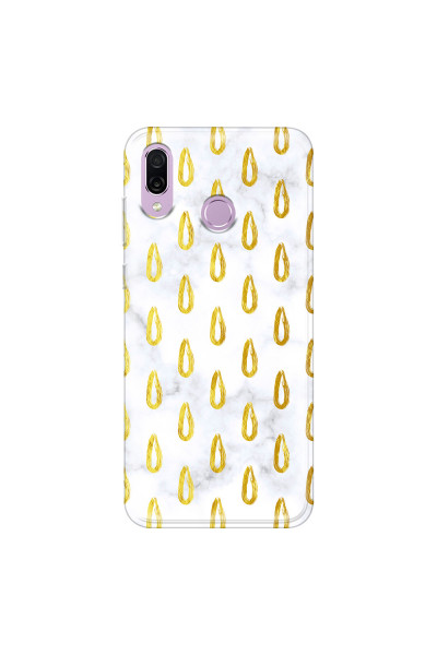 HONOR - Honor Play - Soft Clear Case - Marble Drops