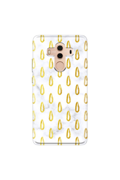 HUAWEI - Mate 10 Pro - Soft Clear Case - Marble Drops