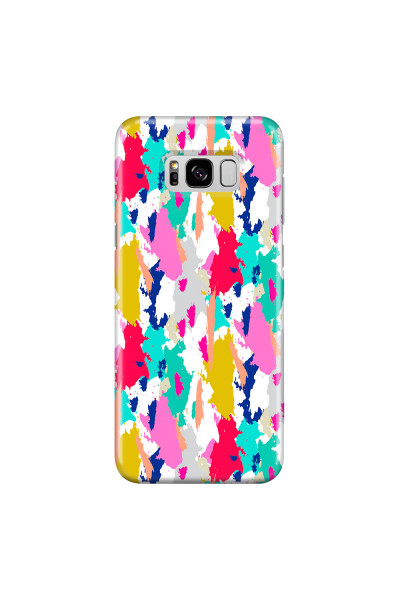 SAMSUNG - Galaxy S8 - 3D Snap Case - Paint Strokes