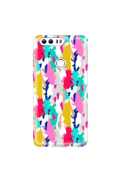 HONOR - Honor 8 - Soft Clear Case - Paint Strokes