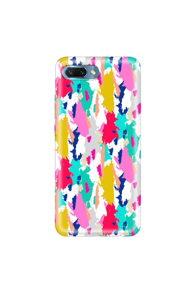 HONOR - Honor 10 - Soft Clear Case - Paint Strokes