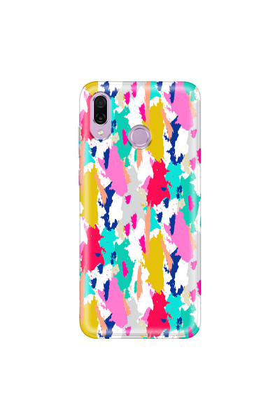 HONOR - Honor Play - Soft Clear Case - Paint Strokes